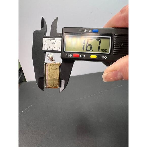 NEW Green watermelon tourmaline sterling silver pendant 4.97 grams - Picture 4 of 10